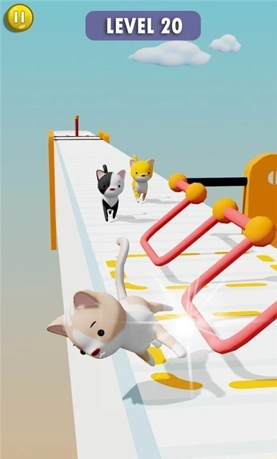 猫咪障碍赛3D手游app截图