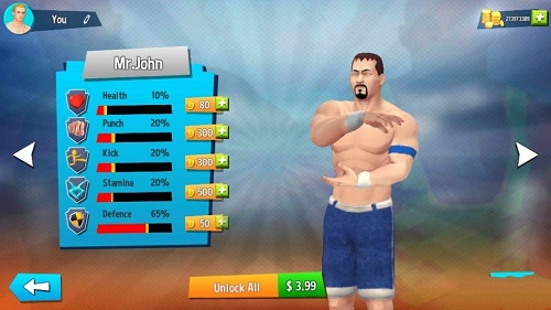 擂台摔跤冠军手机版手游app截图