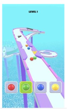 弹珠赛跑3D手游app截图