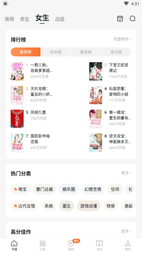 红柚小说免费阅读版下载手机软件app截图