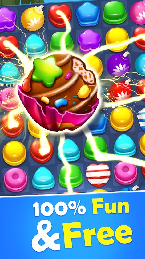 甜蜜糖果爆炸手游app截图