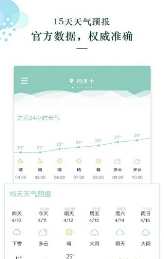 每日天气2022手机软件app截图