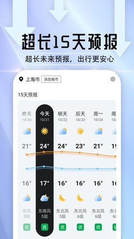 天气好伙伴手机软件app截图