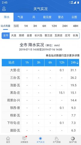 大连气象手机软件app截图