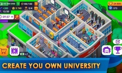 大学校园大师(University Empire Idle Tycoon)手游app截图