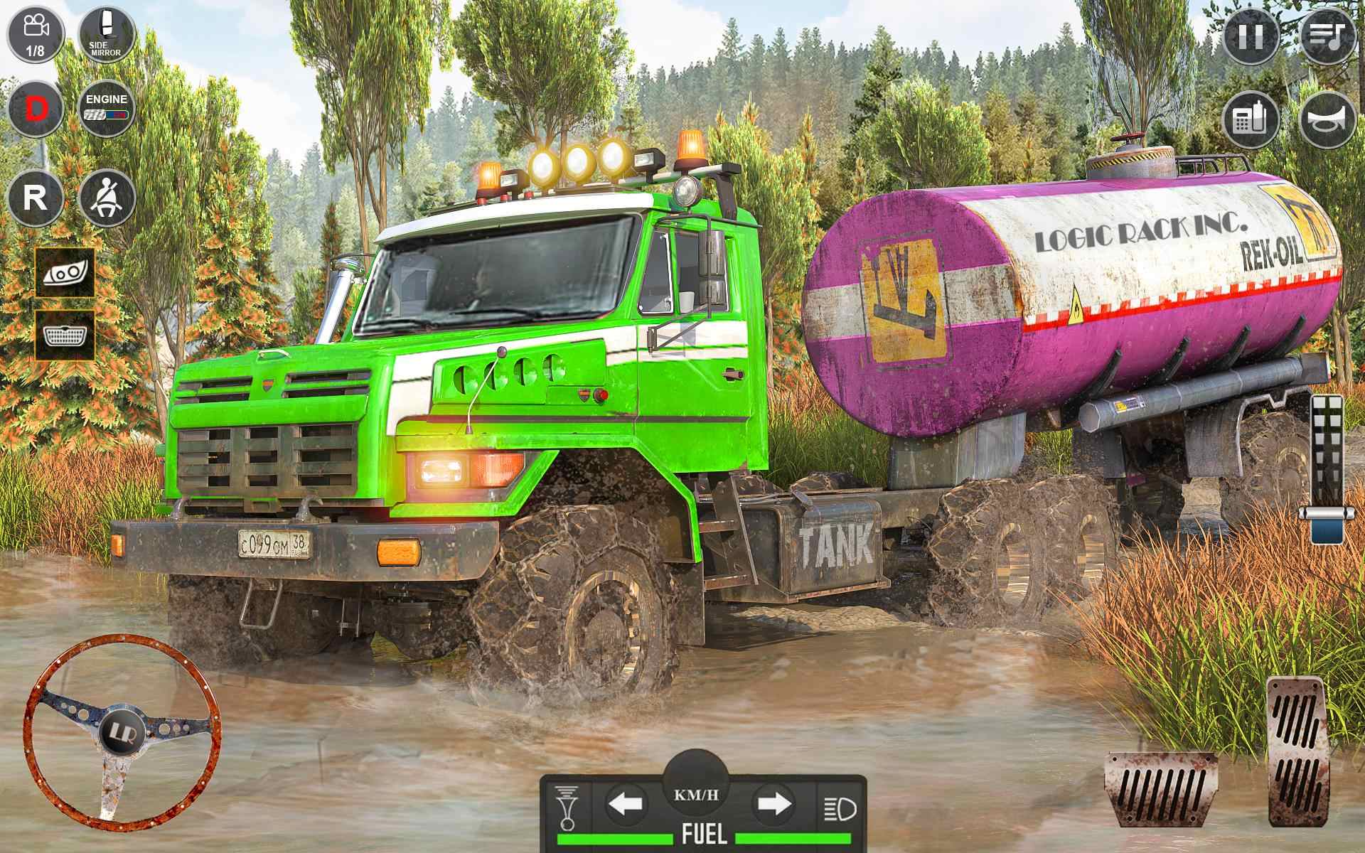 泥卡车货物模拟器手游app截图