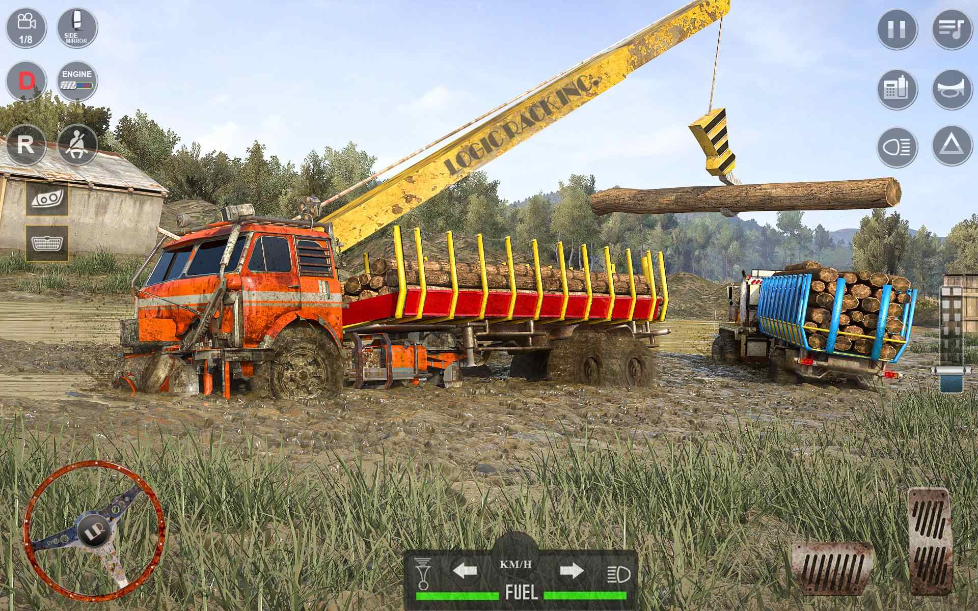 泥卡车货物模拟器手游app截图