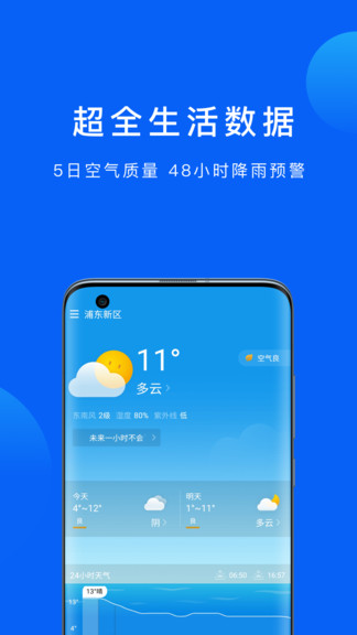 周易天气极速版下载安卓手机软件app截图