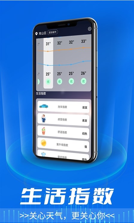 星辰天气预报手机软件app截图