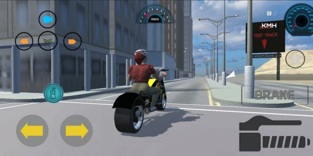 城市摩托模拟驾驶3D手游app截图