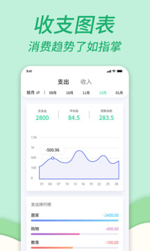 家用记账软件手机软件app截图