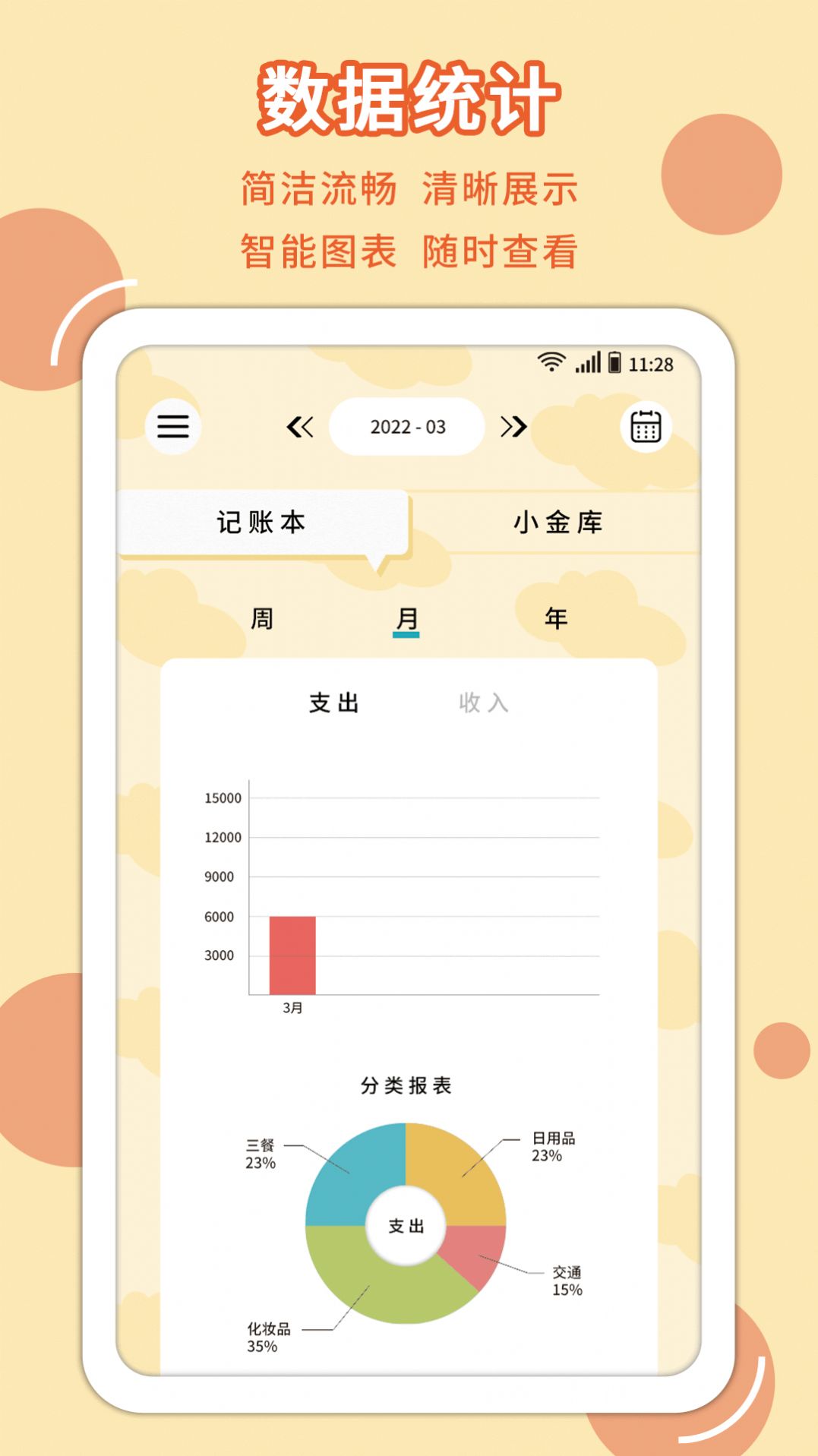 萌丫记账官方版手机软件app截图