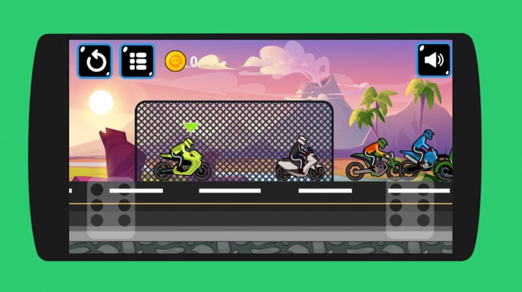 摩托赛车攀登免费版手游app截图