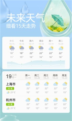 今天天气手机软件app截图