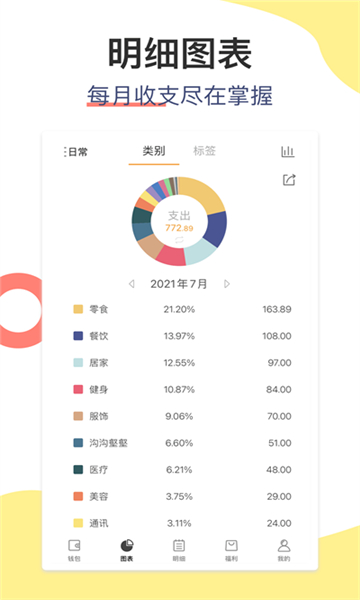 松鼠记账手机软件app截图