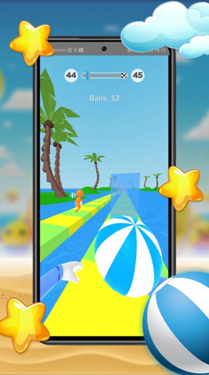 表情球跑酷手游app截图
