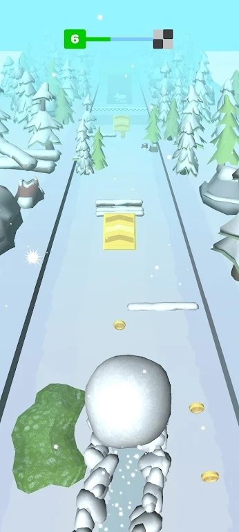 雪球跑酷冒险手游app截图